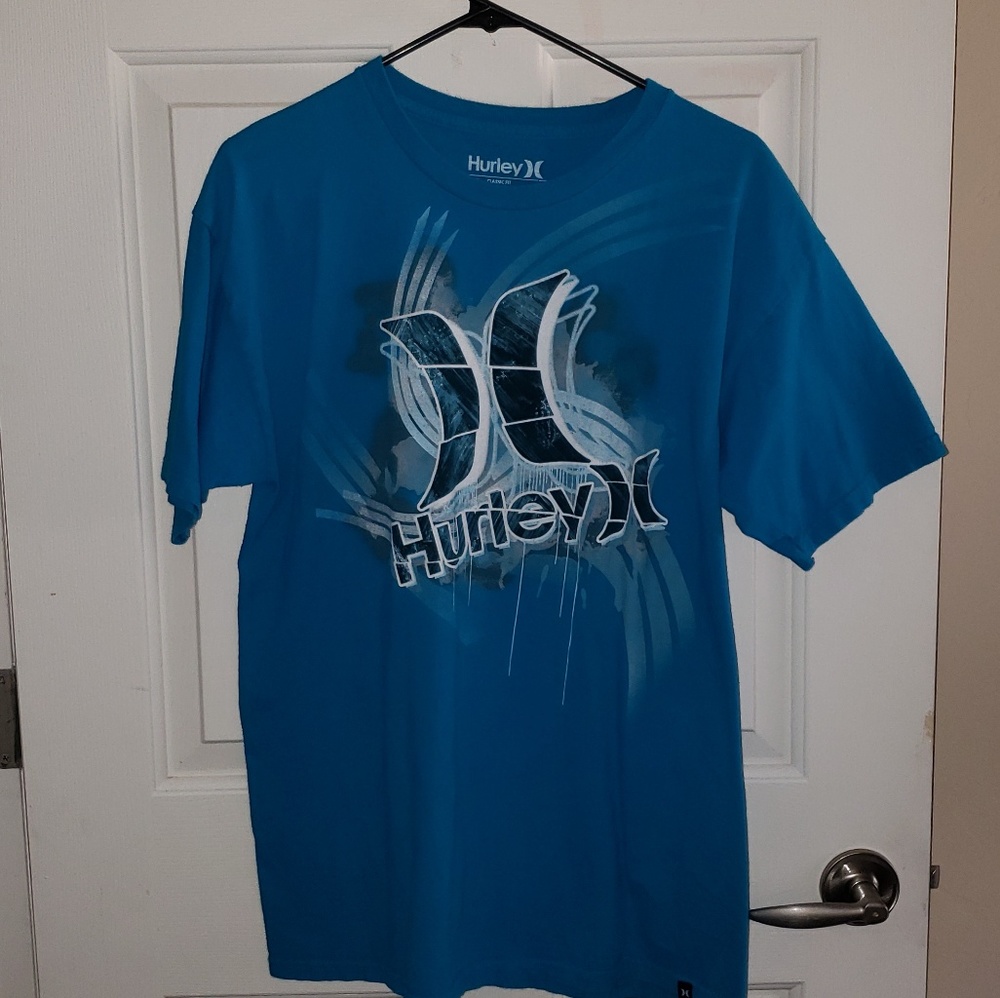 Bright Blue Hurley Shirt